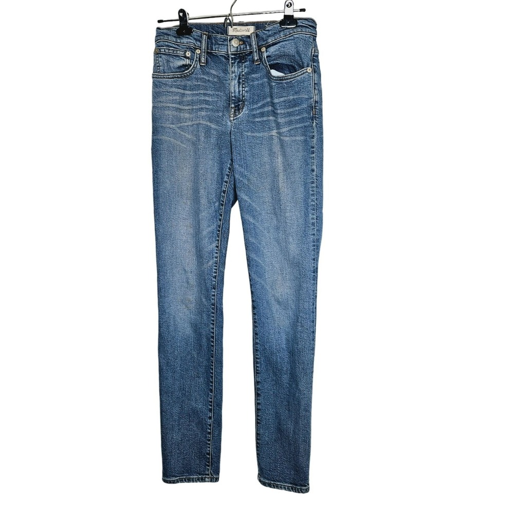 Madewell Women's The Slim Boyjean Jeans Size‎ 24 Blue Denim Casual Everyday Wear